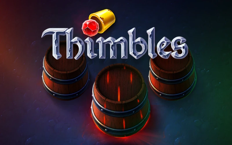 Guess which cup the thimble is hidden under and win at Melbet.