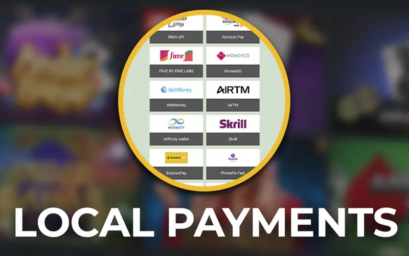 Learn about local payment methods in the Andar Bahar game at Melbet Casino.