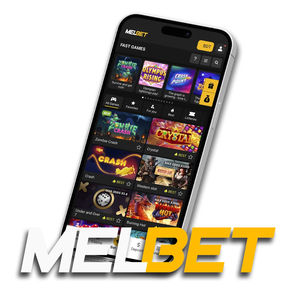 Test your intuition and skills in fast-paced games from Melbet.